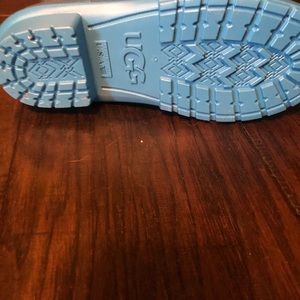 ugg blue rain boots